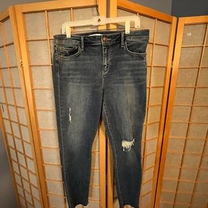 Sam Edelman Mid Rise Skinny Ankle Jeans The Kitten